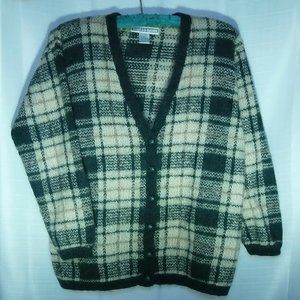 DressBarn Plaid Cardigan